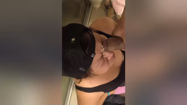 Single Stepmom Sucks It All Day Long