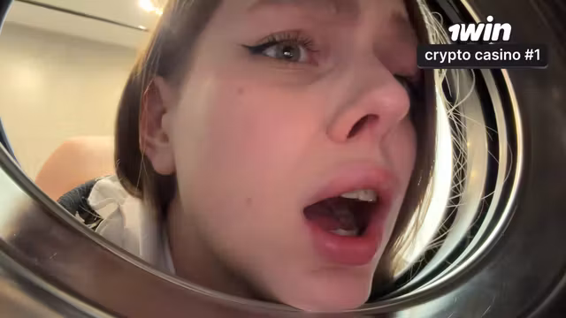 Imagine, Im Stuck In The Washing Machine! I Fucked My Stepsister In The Washing Machine