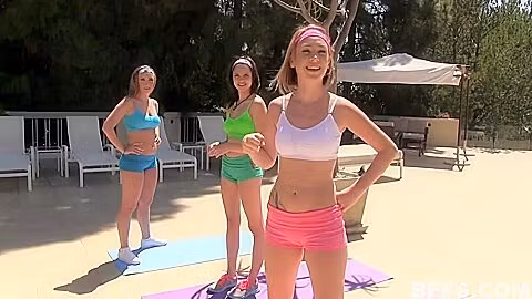 Harley Jade, Iggy Amore And Cadey Mercury - Yoga