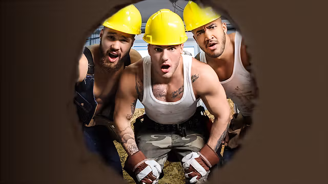 Jason Vario & Joey Mentana & Morgan Blake & Thyle Knoxx & William Seed in MenNetwork At Work - MenNetwork