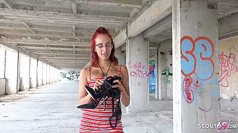 Ginger Teen 18+ Bella Deep Anal At Street Casting