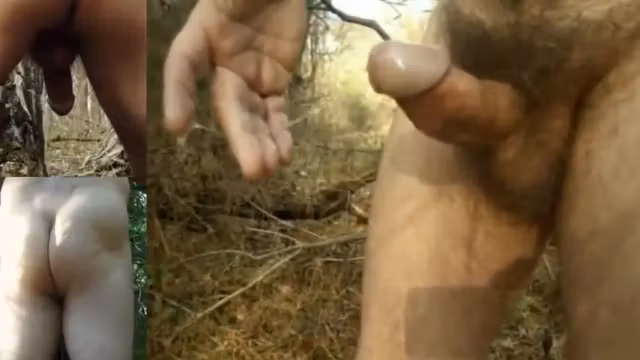 multiorgasmic 3 cumshots outdoor sexy nature guy + slideshow