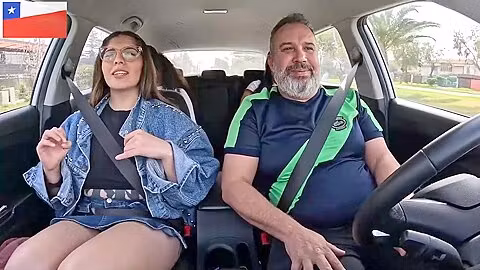 Model Infinitha Hitchhiked In Santiago, Chile And Sucked On The Town Streets
