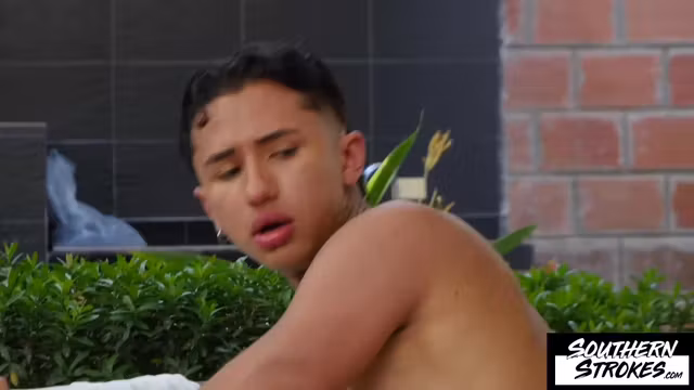 SOUTHERNSTROKES Tattooed Twink Archi Gold Rides Milcon Tonso Big Cock