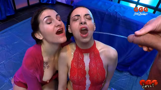Gggdevot - Adreena And Khadisha Cum And Piss 58