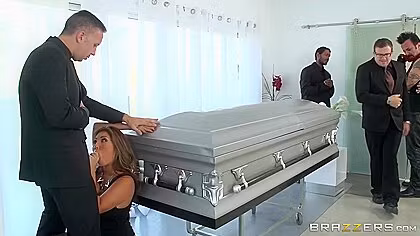 Rest In Big Cock Peace With Akira Lane And Keiran Lee