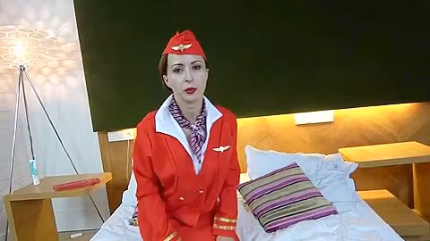 Kinky And Perverted Flight Attendant