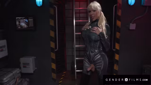 Horny Trans Astronaut Bangs Cheating Hunk
