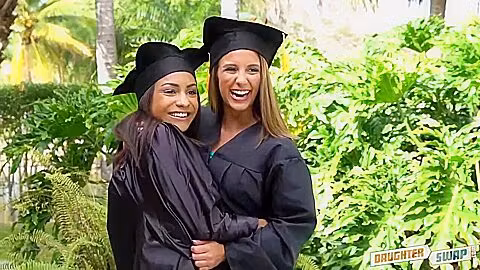 Graduation With Layla London And Nicole Bexley