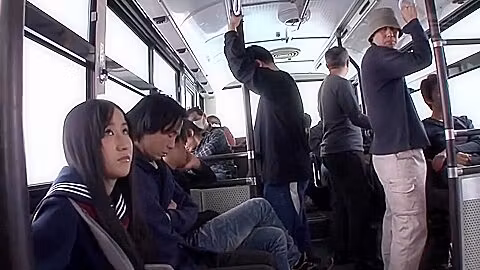 Creampied Gangbang On Public Bus - Suzu Ichinose