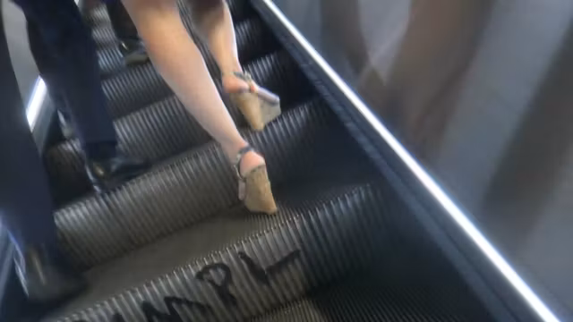 MILF, Hot Legs In High Heels Wedges