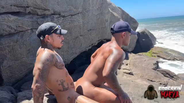 Foreskinmafia - Big Cock Fucks Bareback Public Anal Gay Sex With Hayden Gotti