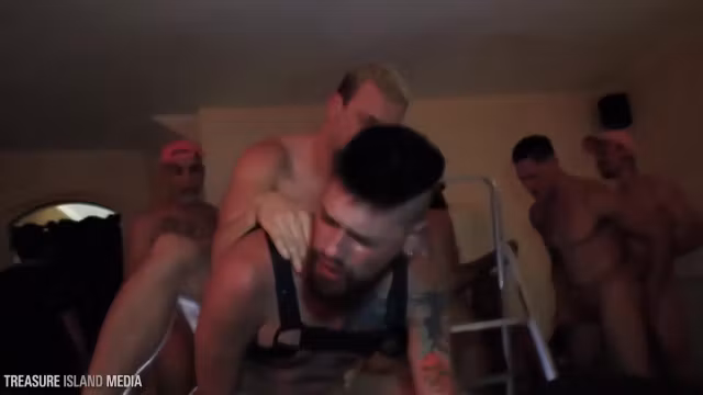 Brazilian Thugs Wrecking & Loading Poppered Gangbang Mancunt
