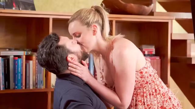 Seduces Her Husband While His Working At Home - Charlie Forde