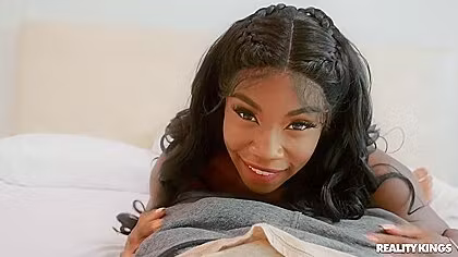Ricky Johnson In Black Cutie Amari Anne Gets Boned In Bed