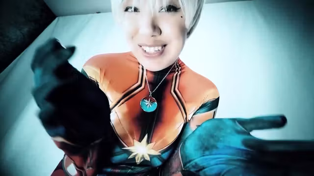 MILF CAPTAIN MARVEL BANGS PETER PARKER POV - Little Puck -