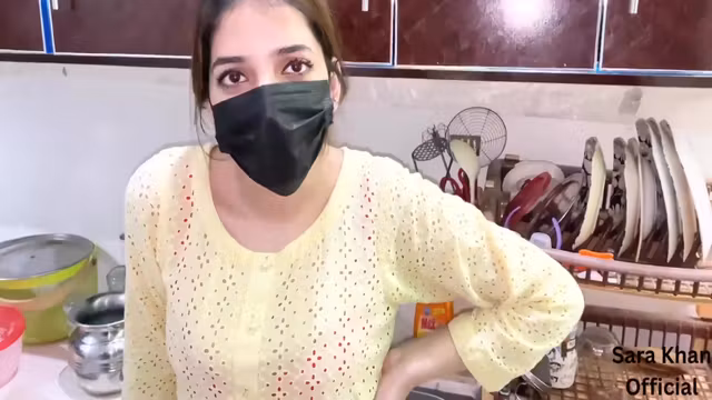 Sara Khan - My Step- Said Im A Man Now