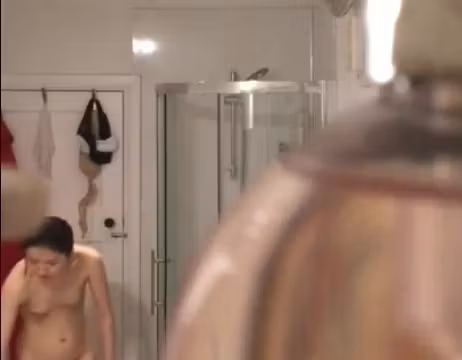 Asian stepmother with a hairy cunt