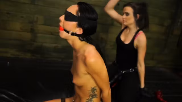Bondage With Strapon