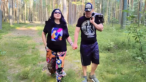 A Hot Stepmom And A Young Guy Had A Wild Adventure In The Woods. They Had A Great Time Together, And Everyone Got What They Wanted