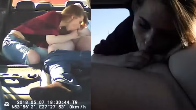 Secretly - young pretty minsker prostitute blows fat guy #1