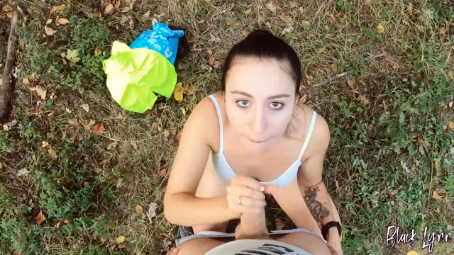 Simon Winternight And Black Lynn - Quickie Forest Fuck - Pov Version