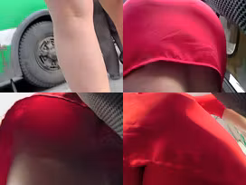 Bubble-butt milf is the star of upskirt video