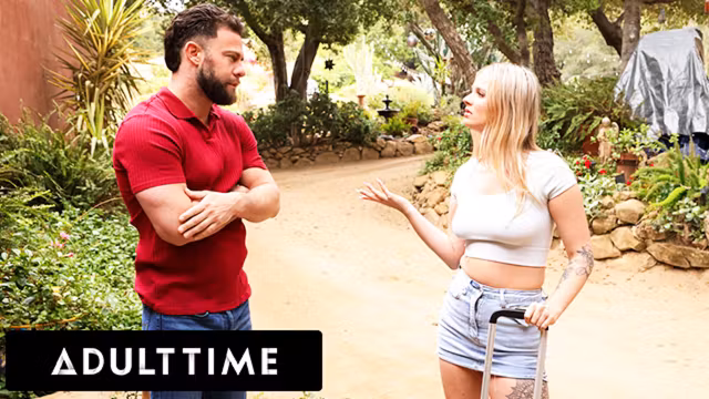 ADULT TIME - Expelled College Babe Sky Wonderland Sucks Frustrated Stepdad To Clear Her Mind