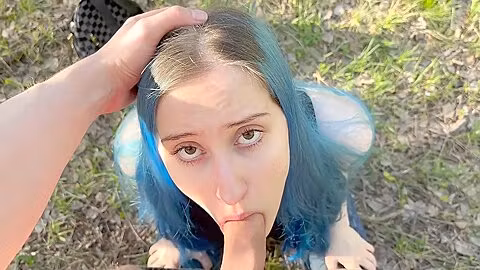 Sex In The Woods With Busty Classmate. Young Russian Student 18+ Takes Creampie In Pussy