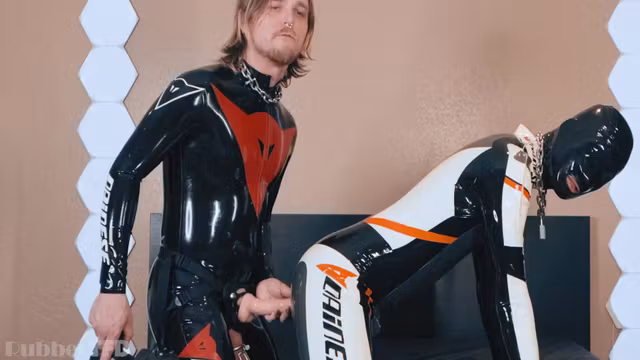 Rubber Biker Fuck