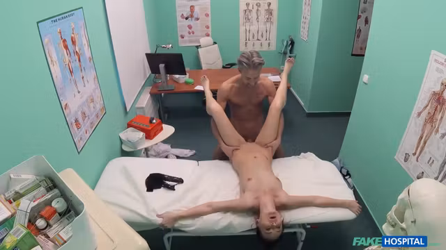 Marci Matty In Busty Patient Catches Doctor Jerking Off And Offers Her Pussy