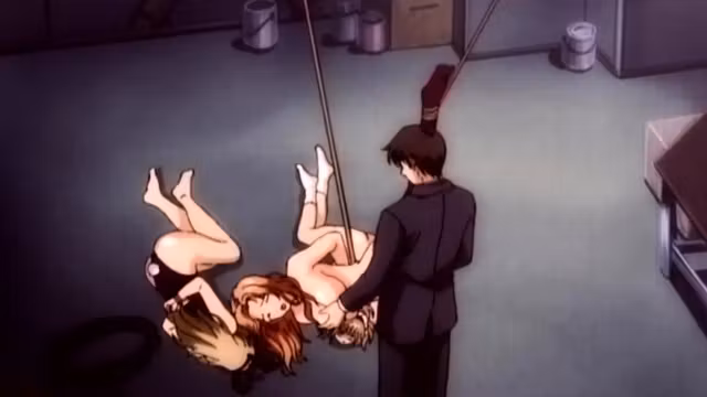 Low-level employee seduces 3 stepsisters - Uncensored Hentai