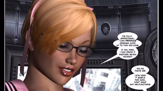 3D Comic: Android. 1