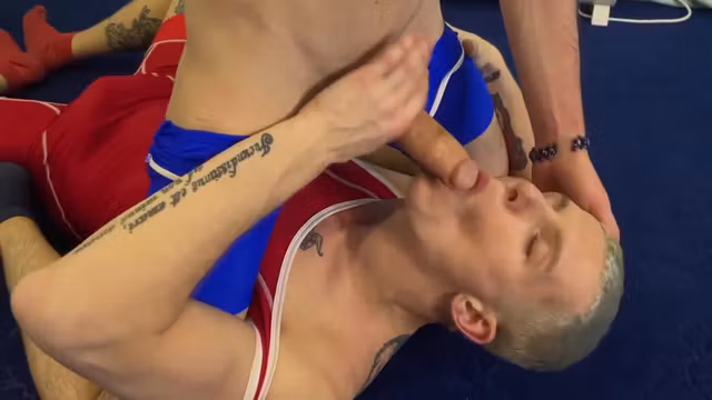 Athletic Twinks Wrestled And Imperceptibly Horny Turned Into Fucking - Alpan Stone