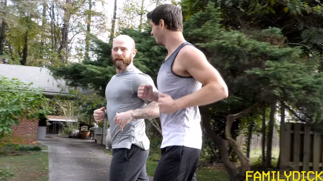 Stepfather Stepson Workout - FamilyDick