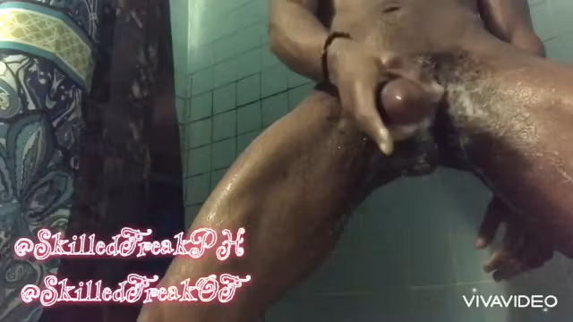 When She Cream On The Dick .. Shower Fun