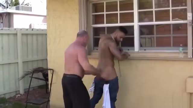 Mature Bear Rails Asshole