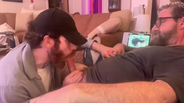 Late Night Bj For Husband Cum Swallow
