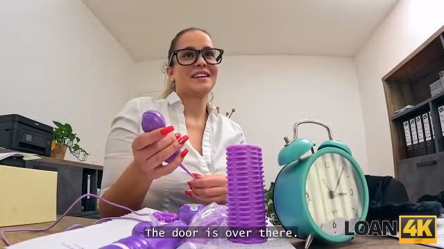 LOAN4K. Library girl undercover! She was one of the best sluts in this office