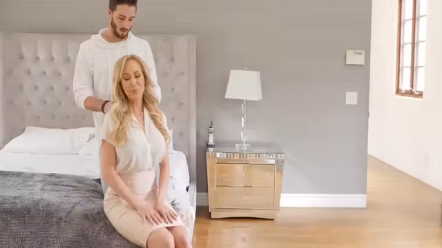 Stepmom Empties Stepsons Balls With Her Neglected Fuck Hole