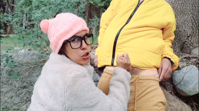 Big-breasted, Big-assed Milf Sucking A Perverted Old Mans Cock And Taking It In Her Juicy Pussy
