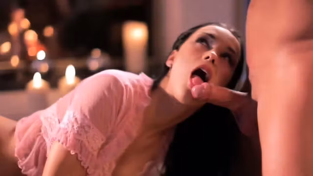 Blowing The Cock By The Fireside