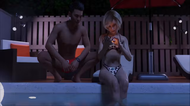 Midnight Paradise By Lewdlab - Poolside Adventure, Even More Fun With 15