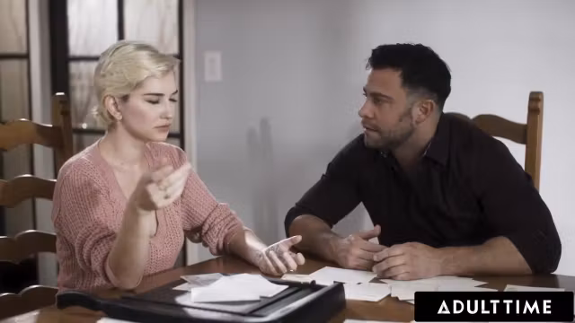 ADULT TIME - Skye Blue Fucks Her Bestie s Cheating Fiancee To Cure His Cold Feet FRENCH SUBTITLES