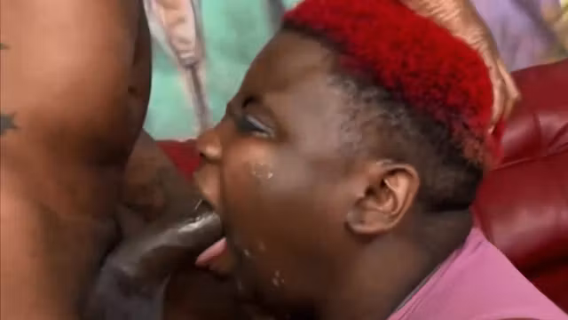 Black african american extreme pimp sex