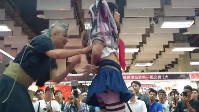 Shibari demo