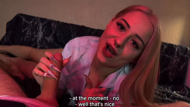 18-year-old Girl With Pink Hair Cheats On Guy While Talking To Him On The Phone