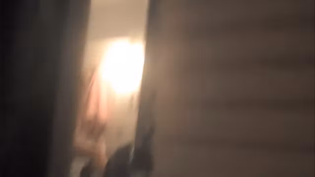 Sexy cutie was getting ready to go out and spied nude