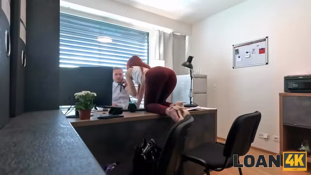 LOAN4K. Sexy and ambitious Sirena Milano knows how to give a perfect blowjob