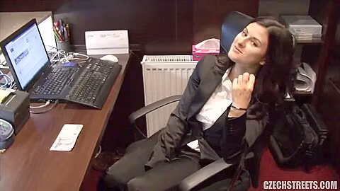 Hotel Receptionist Fucks For Money